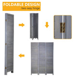 Room Dividers and Folding Privacy Screens, 3 Panel 69 Inch Tall Portable Room Seperating Divider, Handwork Solid Wood Room Divider Wall, Room Partitions and Dividers Freestanding for Home Office Dkeli