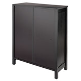 Winsome Terrace Espresso 3-Tier Solid Wood Storage Shelf Winsome