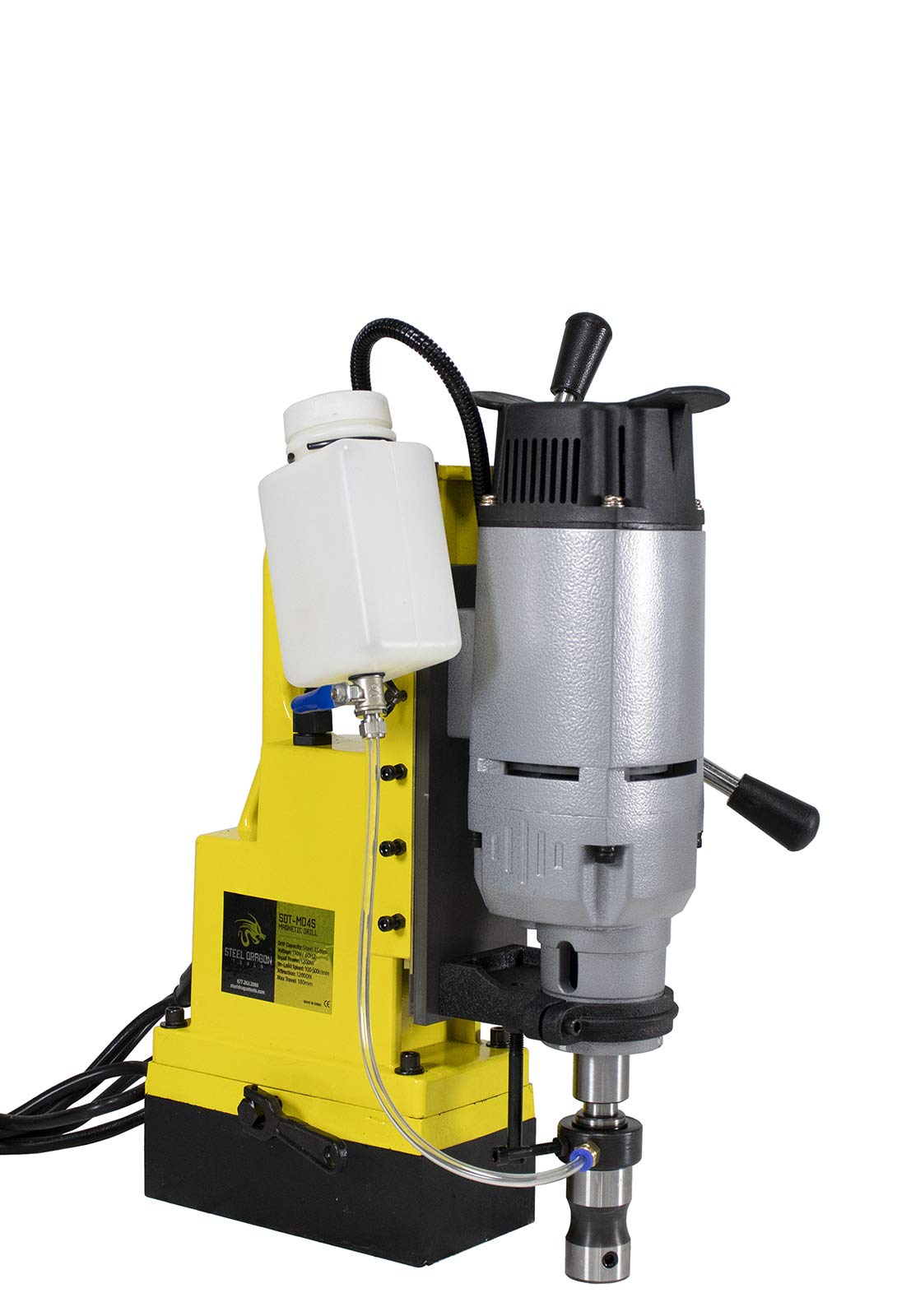 Steel Dragon Tools Magnetic Drill Press with 1-3/4 inch Boring Diameter & 2700 LBS Magnetic Force Steel Dragon Tools