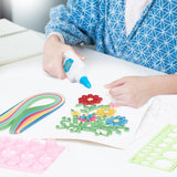 WEBEEDY Quilling Kit Flowers Paper Quilling Kit for Adults Beginner DIY Craft Quilling Paper Strips Filigree Painting Kit with Quilling Tools Handmade Home Room Wall Art Decor Creative Gift WEBEEDY