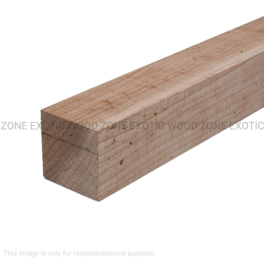 Exotic Wood Zone Cherry Wood Turning Blanks 2" x 2" x 36" Kiln Dried - Wood for Woodturning & Woodworking, Spindles & DIY Wood Projects (1 Piece) Exotic Wood Zone