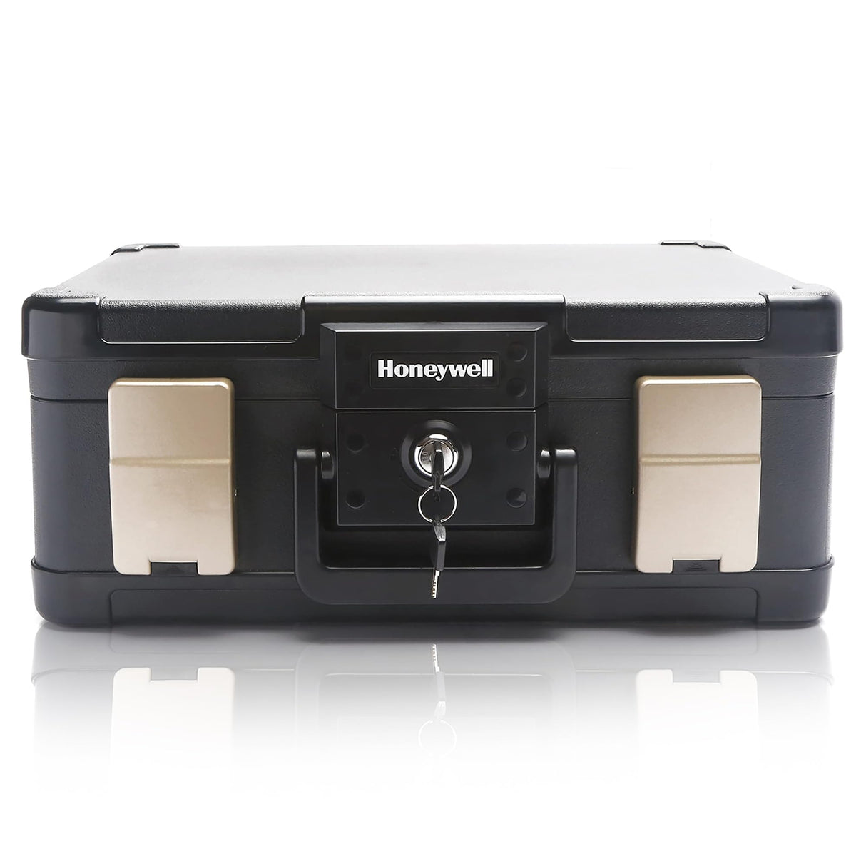 Honeywell Safes & Door Locks LHLP1103G 30 Minute Fire Safe Waterproof Safe Box Chest with Carry Handle, Medium, 1103, Black, 7.3 litre Honeywell Safes & Door Locks