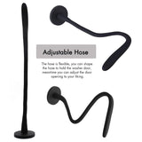 Spedtees Front Load Washer Door Prop, Magnetic Flexible Washer and Dryer Door Support Keep Washer Drying Door Open to Keep Dry (Black, Round) Spedtees