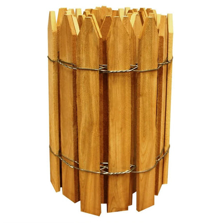 Greenes Fence Cedar Wood Garden Picket Fence 16" H x 8' L (4-Pack, 32' Total) Greenes Fence