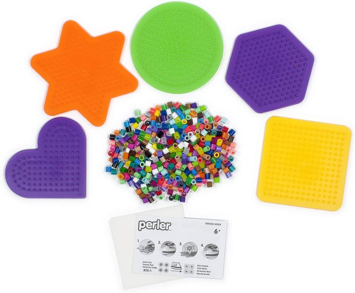 Perler Multi Mix Assorted Fuse Bead Bucket, 6000 pcs Perler