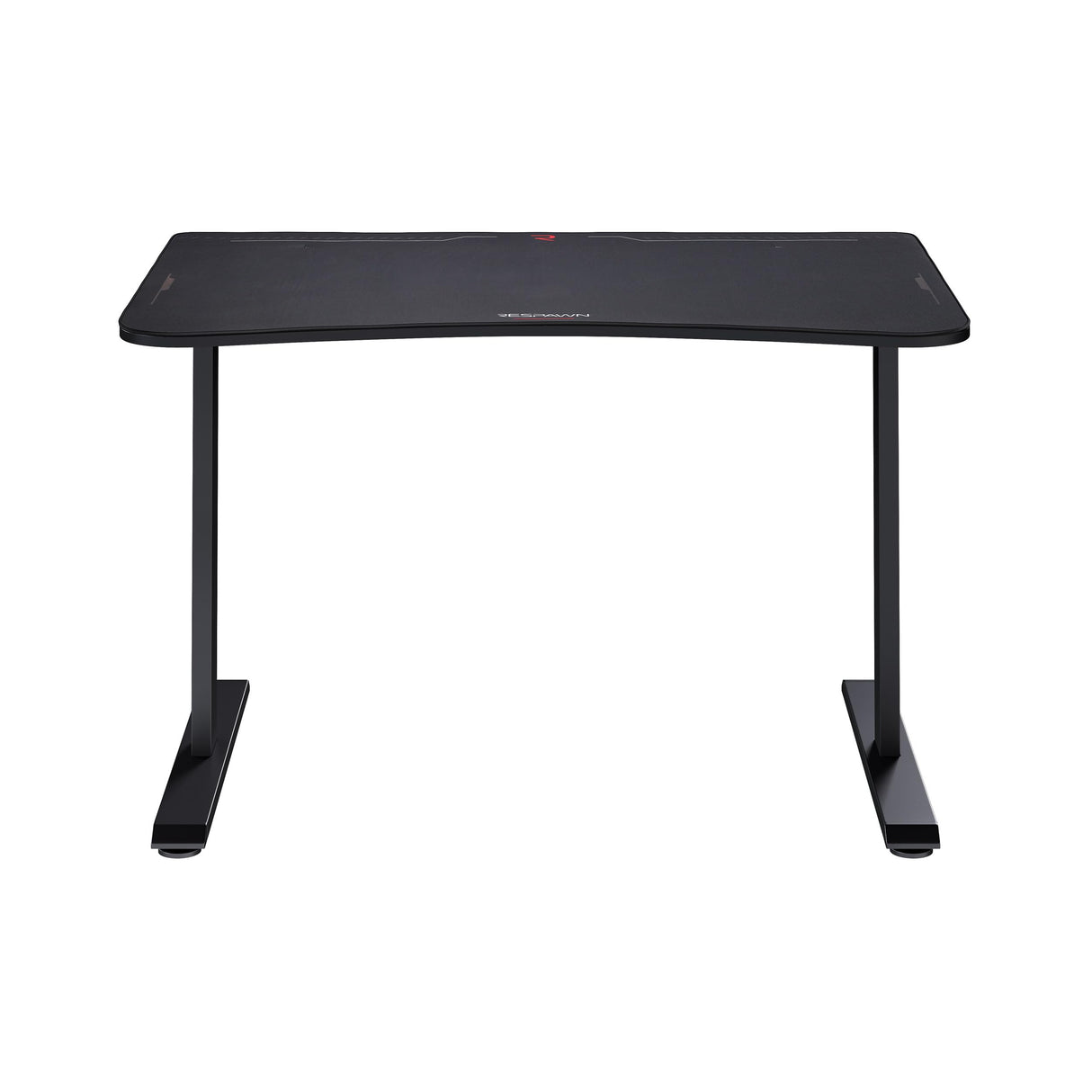RESPAWN 1048 Gaming Desk - 48in Computer Desk With Mouse Pad, PC Workstation With Cable Management, Home Office Gaming Table - Black RESPAWN