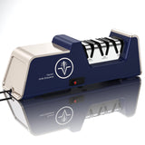 Homly Professional Electric Knife Sharpeners for Kitchen Knives with Diamond Abrasives and Precision Angle Guides, Multifunctional 3-Stage Slots, Applicable to Straight Knife and Ceramic Knife Homly