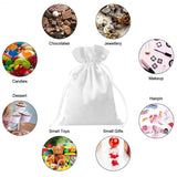 ZUYYON 24 Pcs Sublimation Blank Small Drawstring Bags 4x6 Inch Satin White Gift Bags Reusable Heat Press Goodies Pouch Sachet for Wedding Party Favors ZUYYON