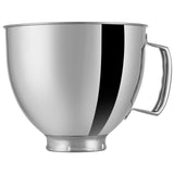5 QT Stainless Steel Mixer Bowl Compatible With KITCHENAID TILT-HEAD STAND MIXERS 4.5-Quart (4.3 L) And 5-Quart (4.7 L) (Stainless Steel Polished) ULTICOR
