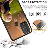 FOQENCCI 5 Piece Sublimation Blank Case for Moto G Power 2022 Blanks Printable DIY Custom Phone Case Soft Rubber Anti-Slip Anti-Scratch Drop Protective Phone Cover Cases for Moto G Power 2022 FOQENCCI