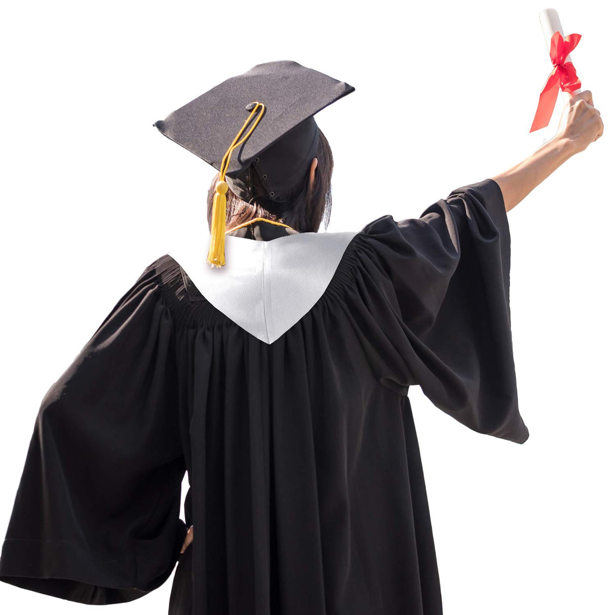 SATINIOR 5 Pieces 72 Inch Graduation Stole Sublimation Plain Honor Stole Blank Unisex Adult SATINIOR