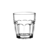 Bormioli Rocco Rock Bar Stackable Juice Glasses – Set Of 6 Dishwasher Safe Drinking Glasses For Soda, Milk, Coke, Beer, Spirits – 6.75oz Durable Tempered Glass Water Tumblers For Daily Use Bormioli Rocco