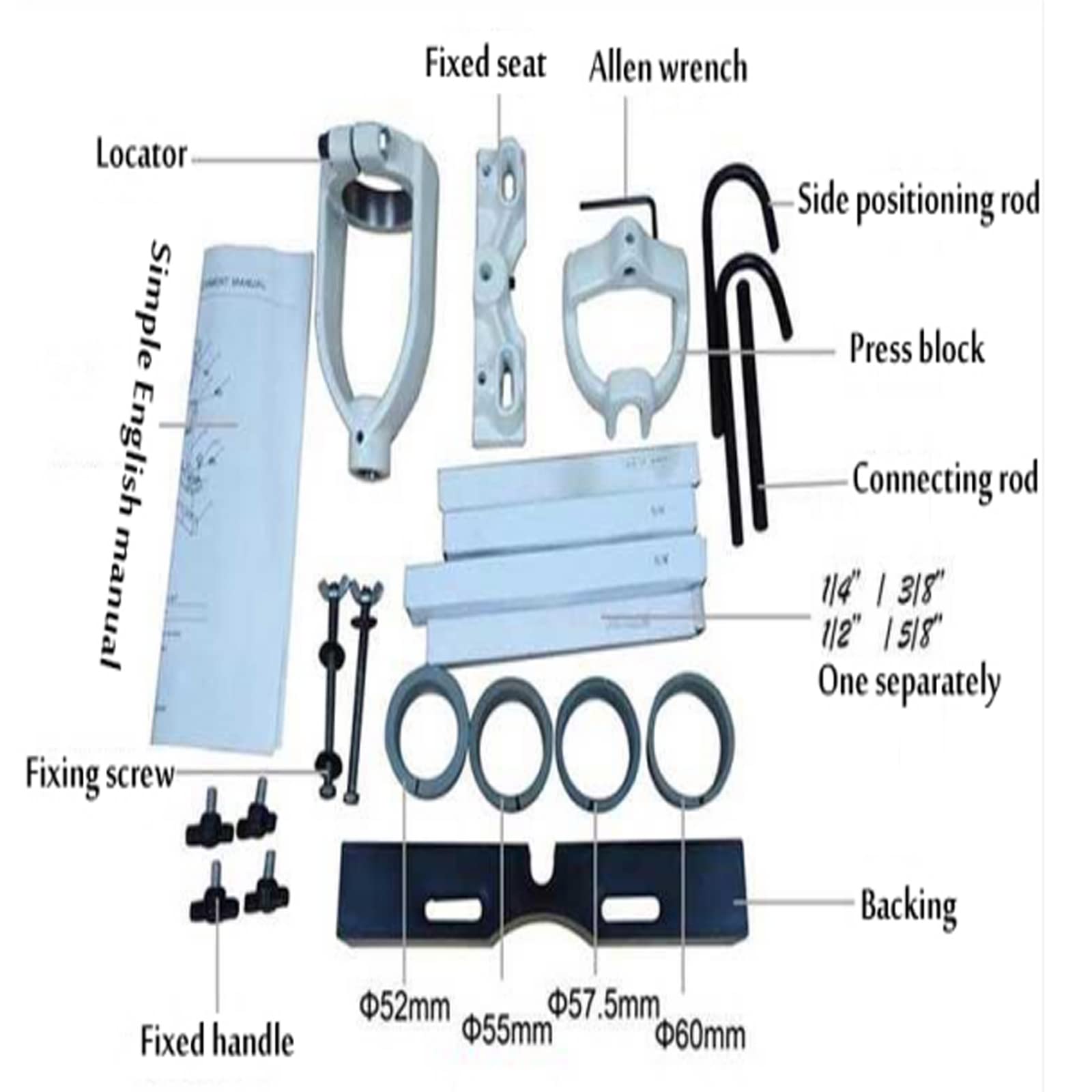 Mortising Machine, Woodworking Bench Mortiser Square Hole Chisel Drilling Machine Location Tool for Mortiser Circles/Square Hole Chisel Drilling - WoodArtSupply