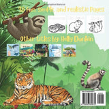 A Walk in the Jungle: Swing, Roar, and color through the Jungle! (Coloring and Tracing Animal Books) WoodArtSupply