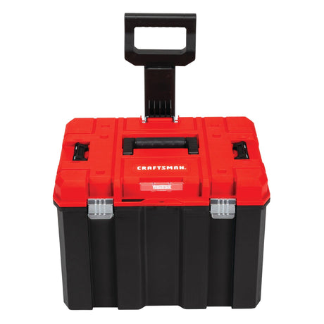 CRAFTSMAN VERSASTACK Rolling Tool Box with Wheels, Lockable, Red, 20 Inch (CMST17835) CRAFTSMAN