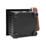 AGULIUM 6-Inch Mini Disc Sander, 7 Speed Adjustable Bench Belt Sander Grinder, Electric Tabletop Belt Sanders for Metal Wood Knife Steel Iron Plastic Working, 100W 110V AGULIUM