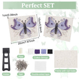 WEBBEDY 3D String Art Kit DIY Butterfly String Arts and Craft Kits for Adults Beginners Include All Necessary Accessories and Wooden Frame, Home Wall Decorations Unique Gift for Valentine's Day WEBEEDY