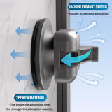 Onemake Shower Caddy Suction Cup, No Drilling Bathroom Shower Shelf, Corner Shower Caddy with 6 Portable Hooks, Removable Bath Organizer with Towel Bar for Bathroom Storage(Gray) Onemake