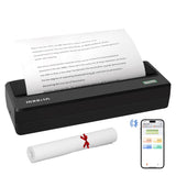Rongta Portable Printer Wireless for Travel, Bluetooth Thermal Printer, 300DPI Inkless Support 8.5" X 11" US Letter Legal, A4 A5 Thermal Paper, Compatible with Android iOS Phone Laptops Rongta
