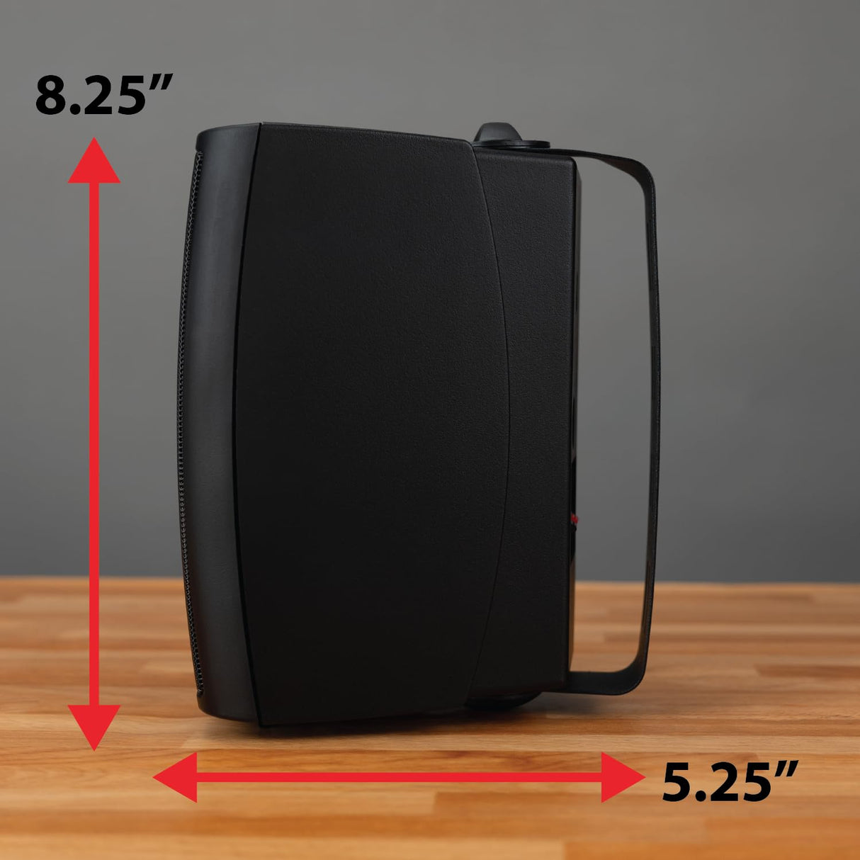 Dual Electronics 4" 3-Way High Performance Outdoor Indoor Speakers with Powerful Bass, Effortless Mounting Swivel Brackets, All Weather Resistance, Sold in Pair, LU43PB Dual Electronics