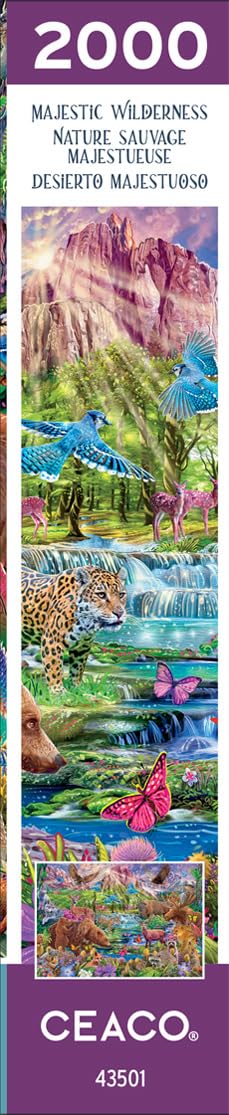 Ceaco - Majestic Wilderness - 2000 Piece Jigsaw Puzzle - WoodArtSupply