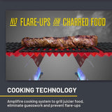 Char-Broil Medallion Series Amplifire Infrared Technology Vista 3-in-1 Stainless Steel Outdoor Kitchen - 463259423 Char-Broil