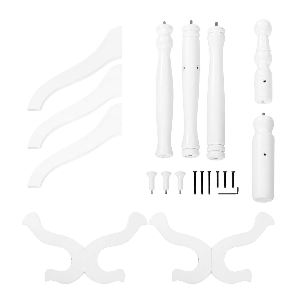 VASAGLE Coat Rack Free Standing with 11 Hooks, Wooden Hall Tree Coat Hat Tree Coat Holder with Solid Rubberwood Base for Coat, Hat, Clothes, Scarves, Handbags, Umbrella, White URCR005W02 VASAGLE