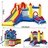 Umbalir InfIatable Bounce House for Kids 3-8 yr, Bouncy House Accommodate 4-6 Kids, Fun and Safe Indoor/Outdoor Play (12.3'Lx10'Wx6.3'H) Umbalir