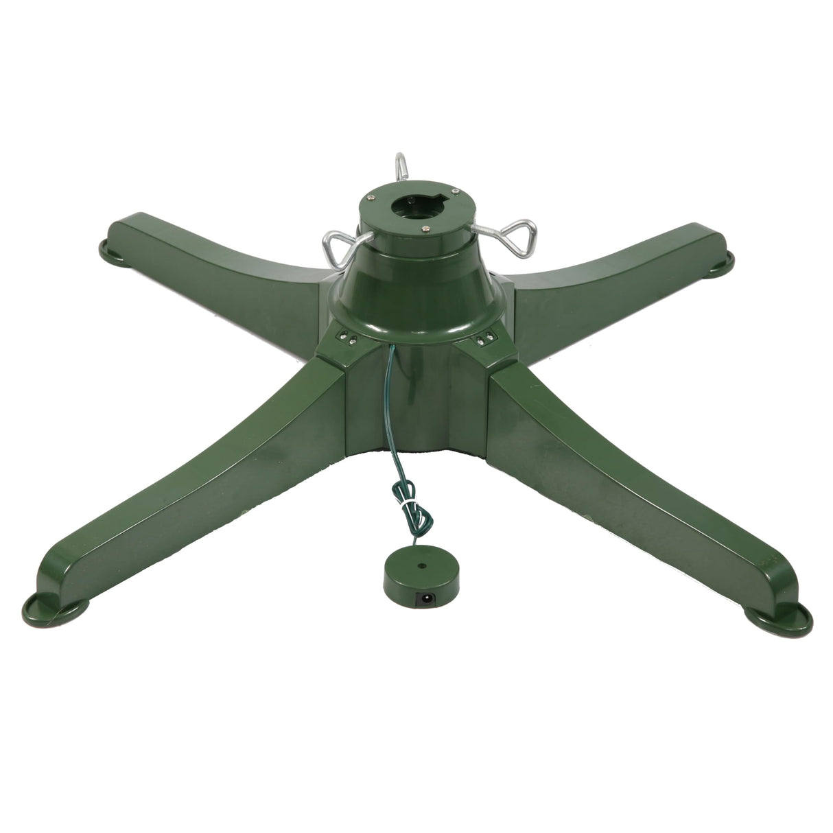 Vickerman 350 Degree Revolving Tree Stand - Holds up to 75 Pounds - 1.25" Diameter Center Pole - Song Option if Wanted - Stand Can Revolve Without The Music Vickerman