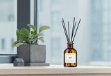 WEALD TRIBE Flower Reed Diffuser Set Eucalyptus & Lavender Scent For Bathroom Accessories Shelf Decor & Air Fresheners, Sticks Defusers With 4.0 fl oz Essential Oils, House Bedroom Office Decor & Gift WEALD TRIBE