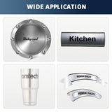 OMTech Laser Marking Spray, Metal Laser Marking Fluid for CO2 Laser Engravers, 2 13oz Aerosol High Contrast Spray for Black Laser Engraving Metal, Laser Ink Agent for Aluminum Stainless Steel Brass OMTech