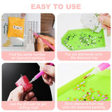 Diamond Art Kits for Adults, Unicorn Full Drill Diamond Painting Kits for Beginner and Kids, DIY Painting Art and Crafts for Home Office Bar Wall Decor, 12 x 12 Inch xinhong