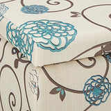Christopher Knight Home Breanna Fabric Storage Ottoman, White And Blue Floral Christopher Knight Home