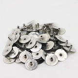 200pcs/20mm Candle Wick Tabs Metal,Metal Candle Wick Sustainer Tabs,Wick Base for Candle Making GSXRB