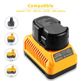 AYTXTG 6.5Ah Lithium Battery Replace for Dewalt 18V XRP Ni-Cad Battery DC9096 DC9098 DC9099 DE9039 DE9095 + DC9310 Fast Charger for Dewalt 7.2V-18V XRP NI-CD NI-MH Battery AYTXTG