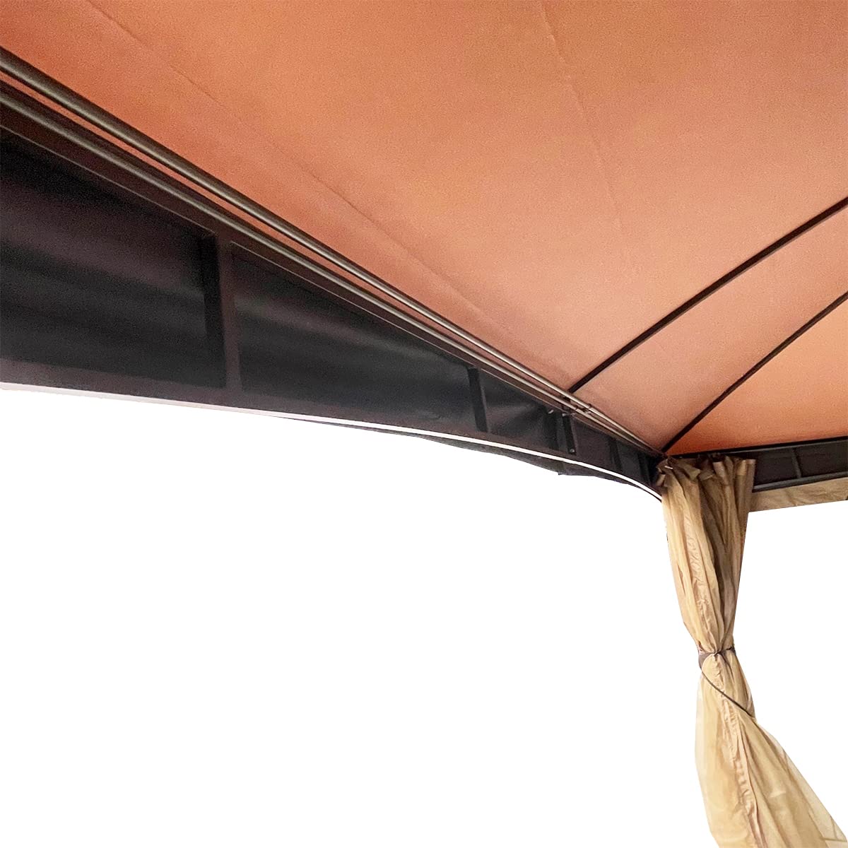 Garden Winds Replacement Canopy Top Cover Compatible with The Gazebo TPGAZ2303D TPGAZ2403-A-C - Riplock 350 Garden Winds