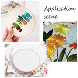 BENECREAT 14 Pieces White Cotton Embroidery Fabric, 7.9Inch Square Ramie Cotton Cloth for Handmade Embroidery Flower Pot Decoration BENECREAT