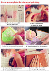 MMAHD 5D DIY Diamond Art Painting Kits for Adults Full,Map Full Drill Embroidery Paintings Rhinestone Pasted DIY Painting Cross Stitch Arts Crafts for Home Wall Decor (map) MMAHD