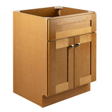 Design House Brookings 24-Inch Bathroom Vanity, Solid Wood Cabinet, Ready to Assemble, Modern Birch, 587113 Design House