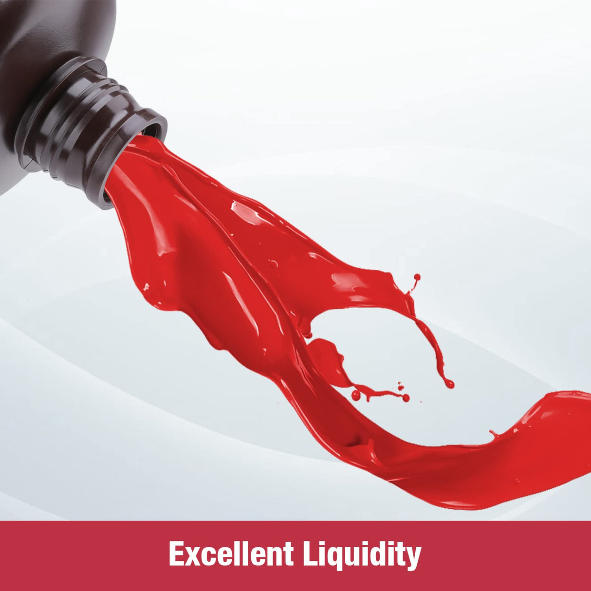 ELEGOO 3D Printer Resin, 405nm Fast UV Curing Standard Photopolymer Resin, High Precision, Non Toxic 3D Resin for Saturn 4/Saturn 3/Mars 5/Mars 4, LCD/MSLA/DLP 3D Printing, Clear Red 1000G Deeplee