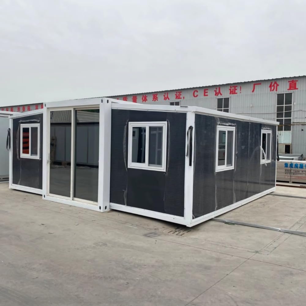 Folding house expandable modular home 20ft 30ft 40ft prefab house australia expandable container house home office - WoodArtSupply