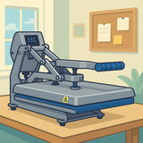 Stahls' Hotronix Auto Clam Heat Press 16"x16" - 110V: Professional Grade for Perfect Transfers Every Time. Experience Efficiency and Professional Results, Elevating Your Creations to The Next Level. Stahls'