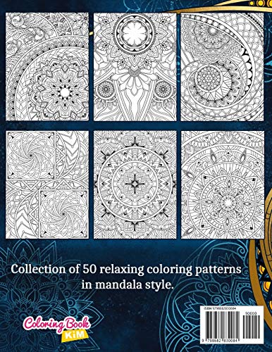 Amazing Patterns: Adult Coloring Book, Stress Relieving Mandala Style Patterns Independently Published Iaerlllt