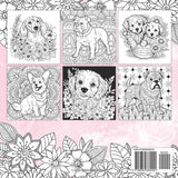 Dogs Coloring Book: Relaxing dog coloring pages for girls ages 10-12, 13-19, teens and adults (Pet coloring books) WoodArtSupply