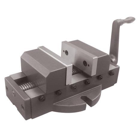 EXXO Self Centering Vice 2"-Heavy Duty Hard Alloy Steel Fixed Base Vise Tool Bench Tools Built For High Precision Milling, Woodworking, & Forming EXXO