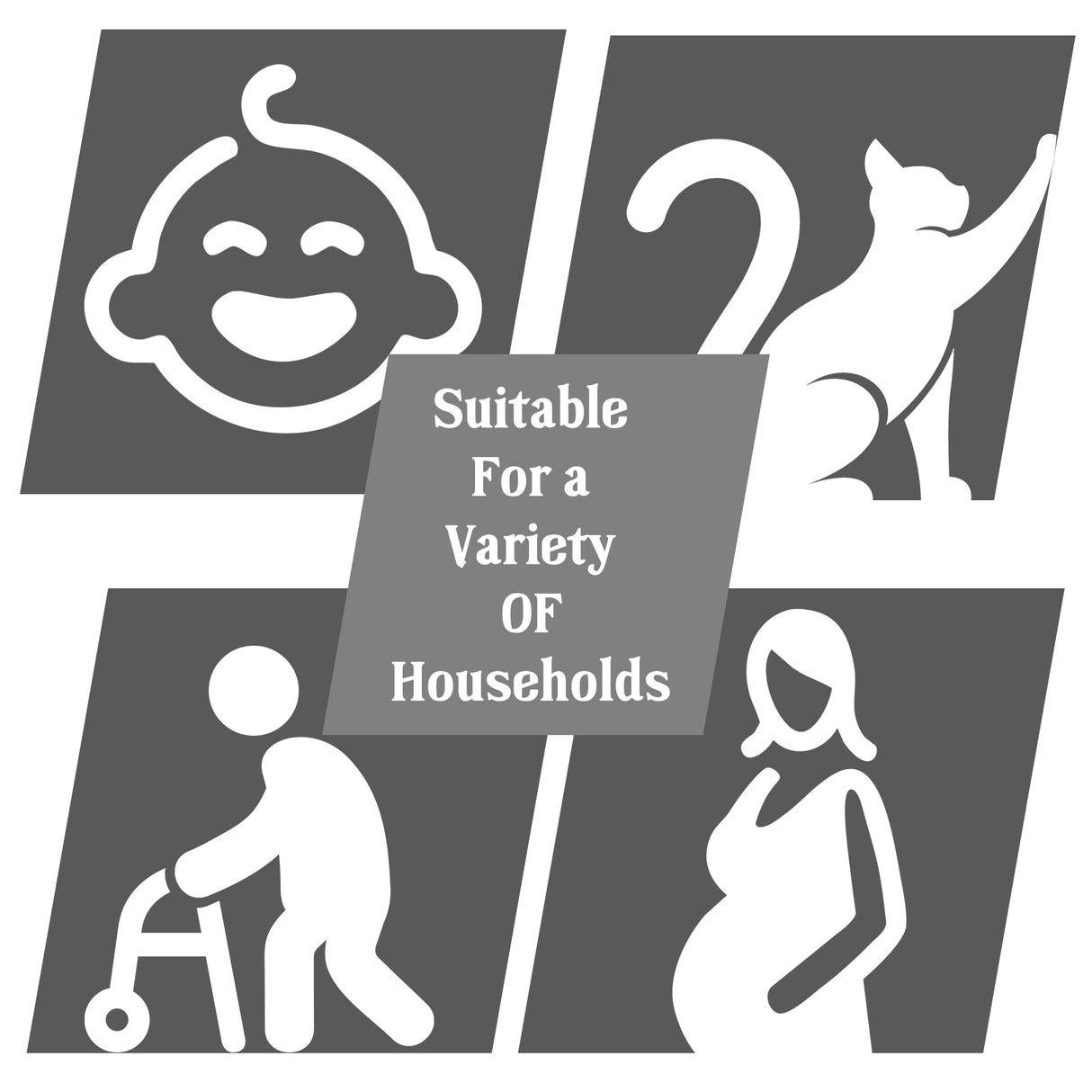 BEDLORE Queen Mattress Protector, Waterproof Noiseless Mattress Cover with Deep Pocket for 6-18 inches Mattress, Soft Breathable Mattress Pad Machine Washable (Dark Gray) BEDLORE