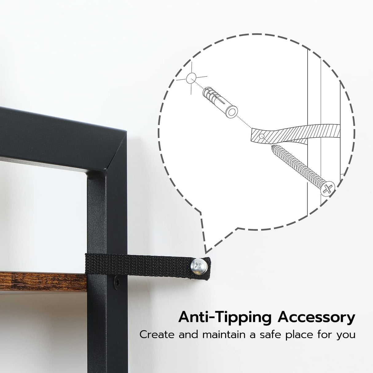 HOOBRO Over The Toilet Storage, 3-Tier Over Toilet Bathroom Organizer, Bathroom Shelves Over Toilet, Space Saver Over The Toilet Shelf, Easy to Assemble, Rustic Brown BF41TS01 HOOBRO