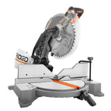 15 Amp Corded 12 in. Dual Bevel Miter Saw with LED RIDGID