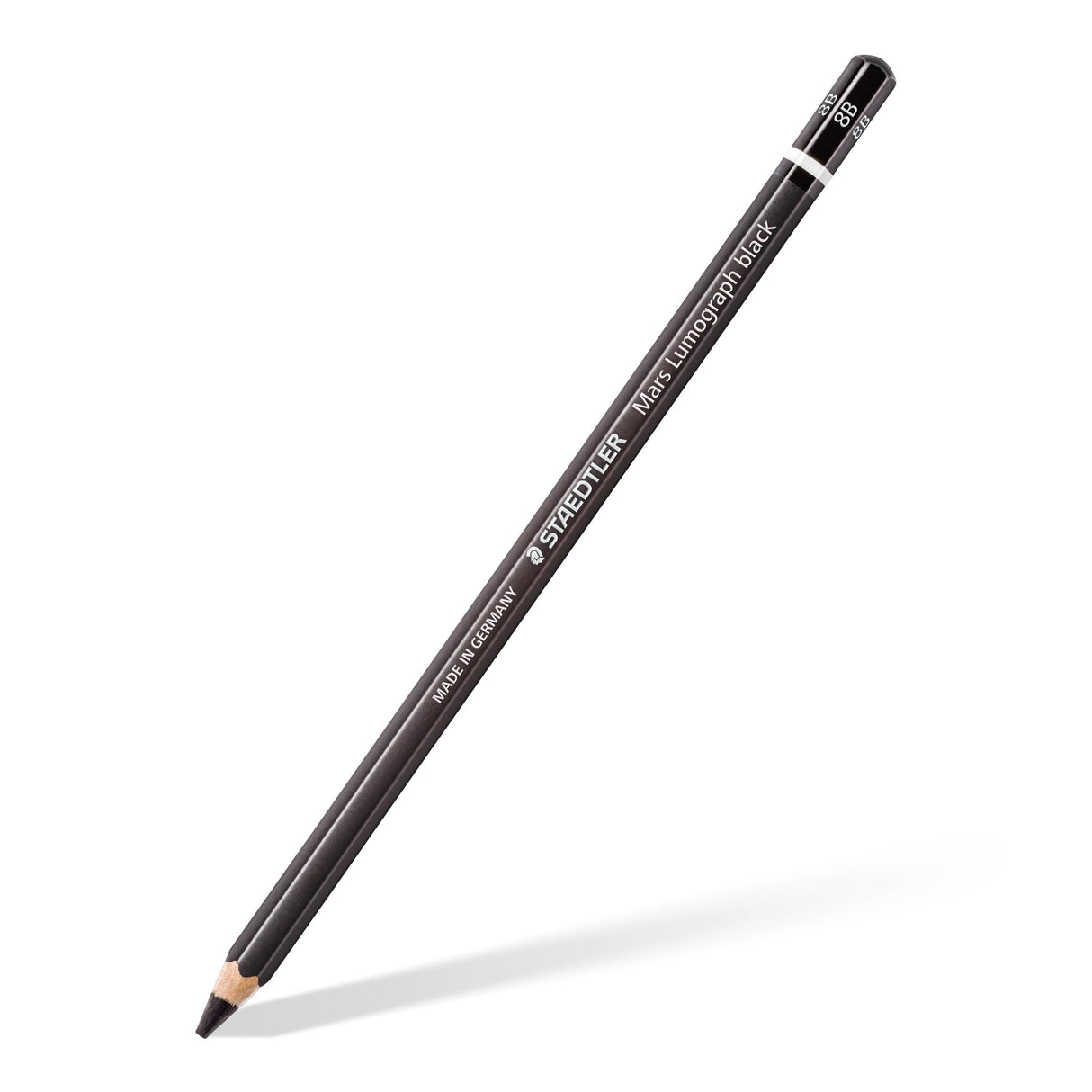 Staedtler Mars Lumograph Black, Carbon Blend Provides Jet Black Lines, Professional Art Pencils, Tin of 6 Assorted Black Sketch Pencils, 100B G6 STAEDTLER