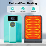 MECOLOUR Heat Press Machine for T-Shirts(5x7 In), Portable Heat Press Used to Sublimation and HTV Vinyl with Precise Temp Control, Max Temp 410℉/210 ℃, for Hat, Bag, Pillows, Heating Transfer Projects MECOLOUR